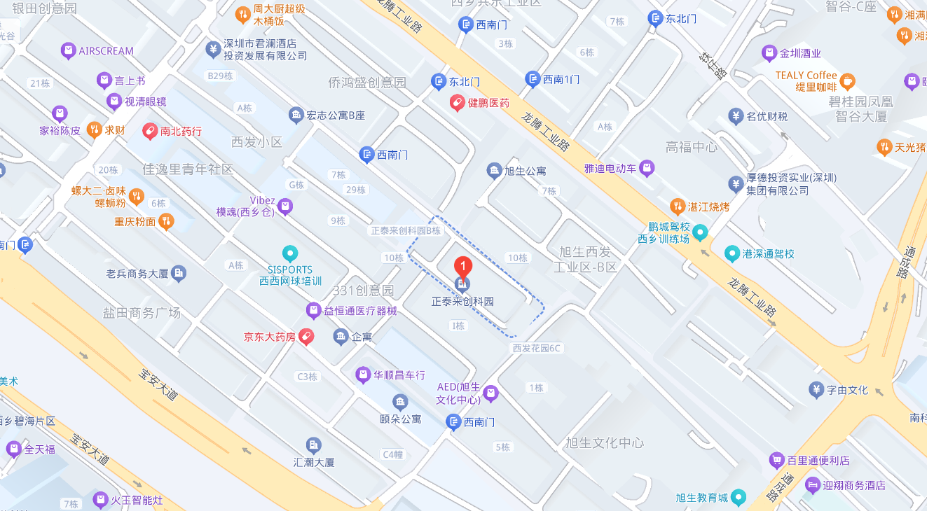 公司地址地图